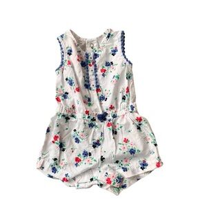 Floral Romper Carter’s Baby Girl Floral Sleeveless Romper - Size 3 Months